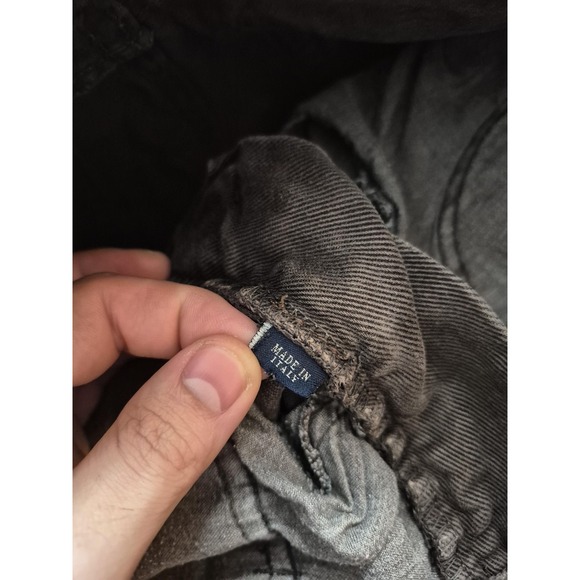 Versace Jeans Couture Jeans Mens 30x34 Brown Denim Made Italy Medusa Pants - Picture 10 of 16